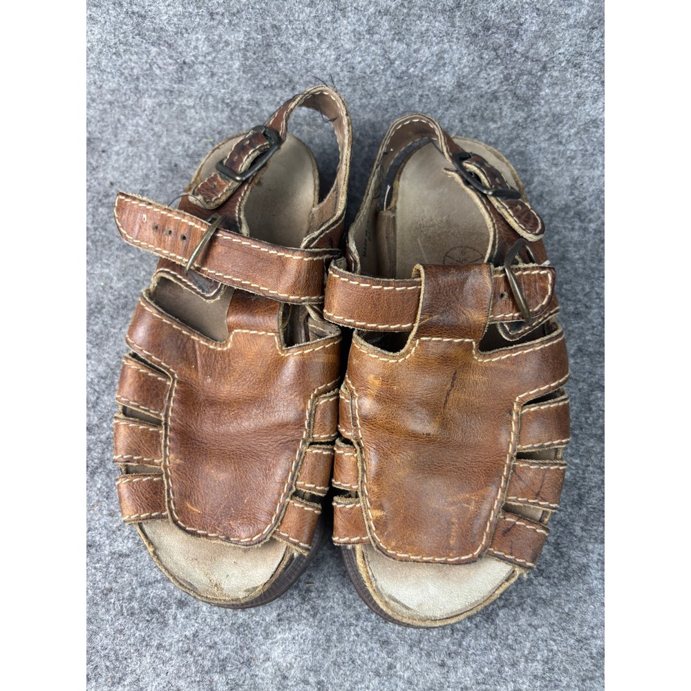Dr. Martens 8344 Sandals Womens 7 Leather Made in England Vintage Fisherman - Picture 4 of 9